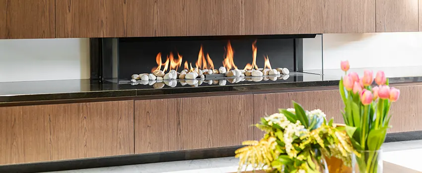 Double-height Fireplace Design Refurbishment in Eloy, Arizona